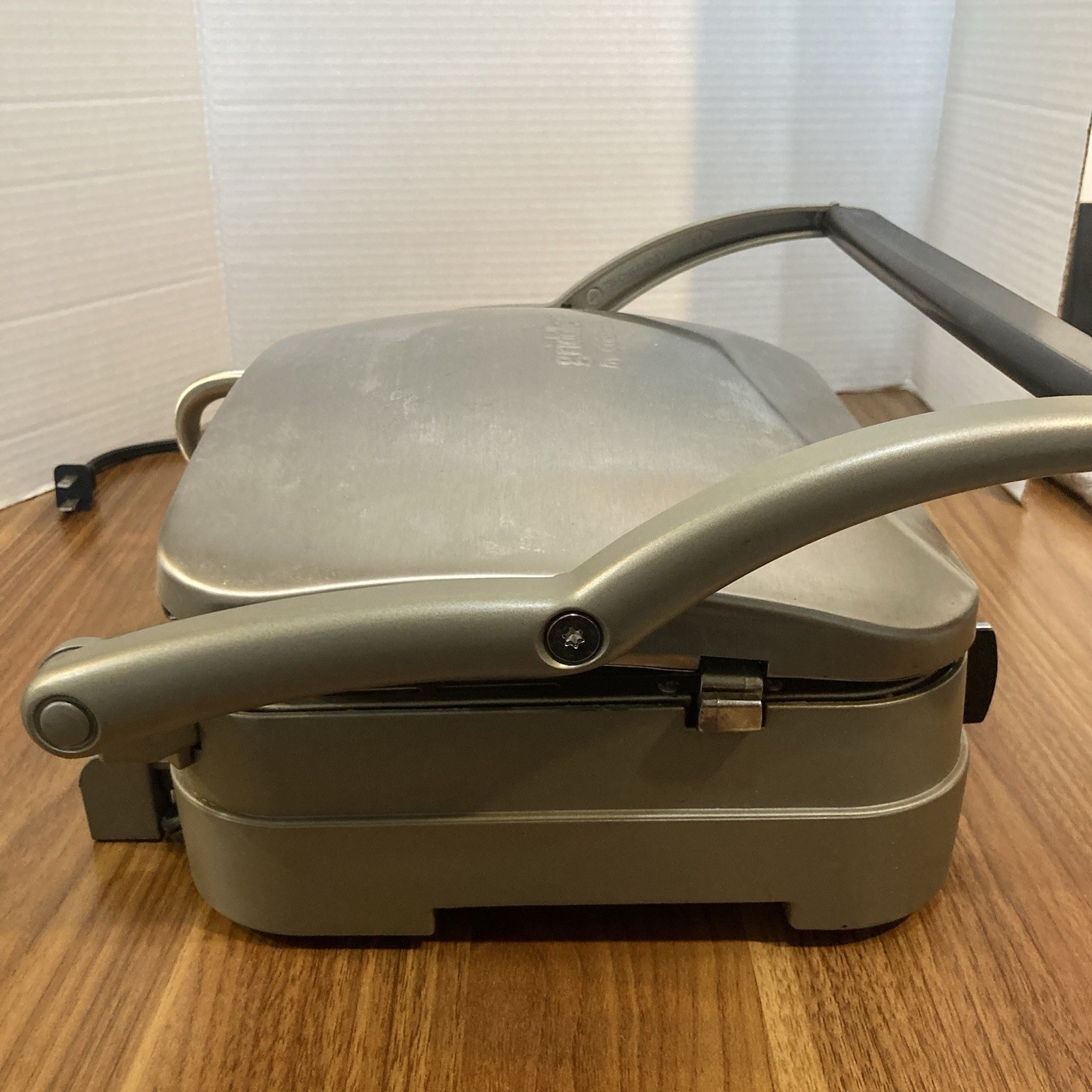 Cuisinart 5-in-1 Griddler Grill Panini Press GR-4N Stainless Steel Waffle Plates