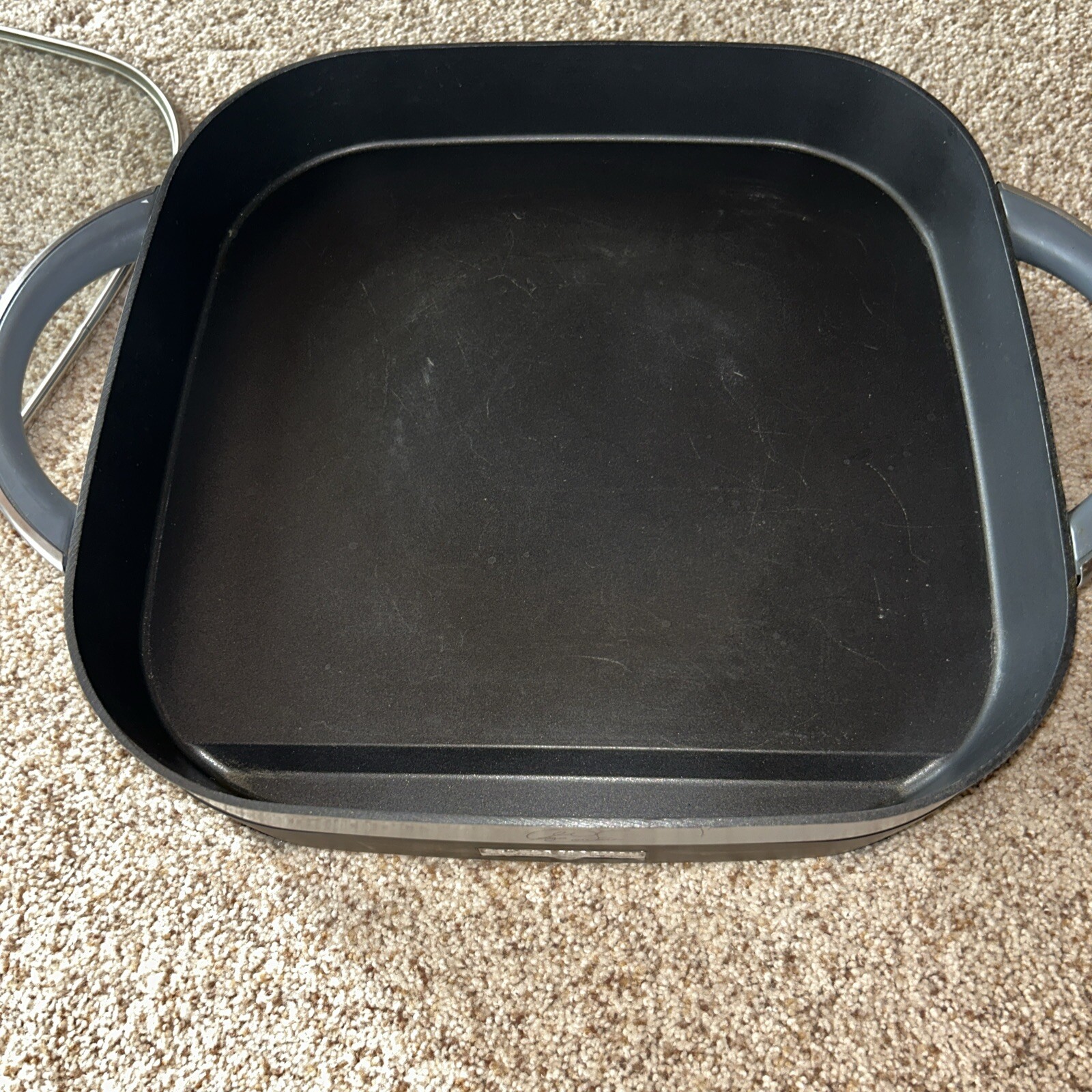George Foreman Immersible Skillet Smokeless Grill 1500 Watts Model Sk1403P
