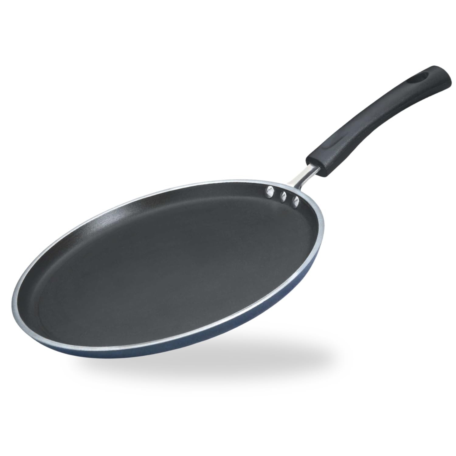 Vinod Zest Non Stick Dosa Tawa, Ceramic Coated, Gas, Bakelite Handle