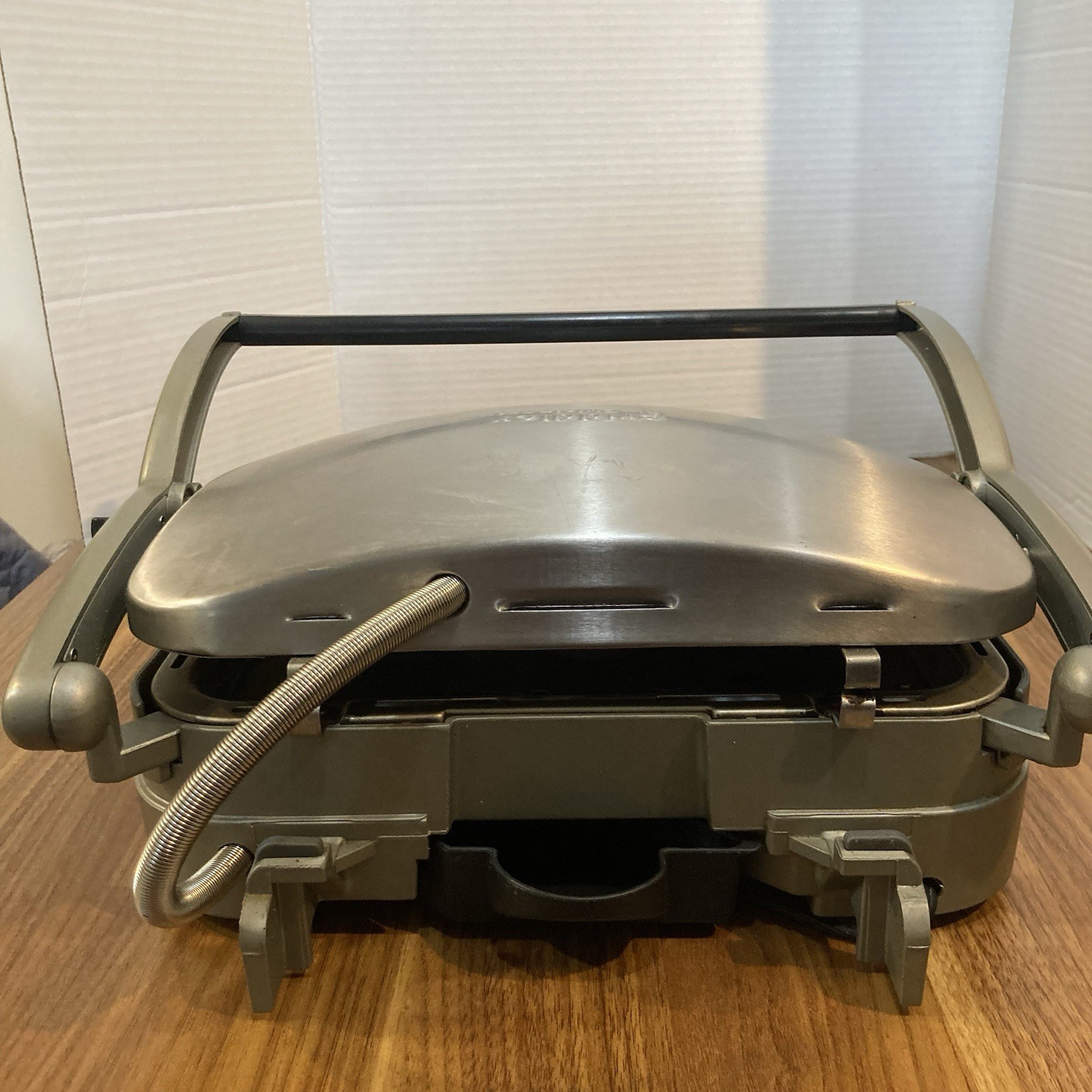 Cuisinart 5-in-1 Griddler Grill Panini Press GR-4N Stainless Steel Waffle Plates