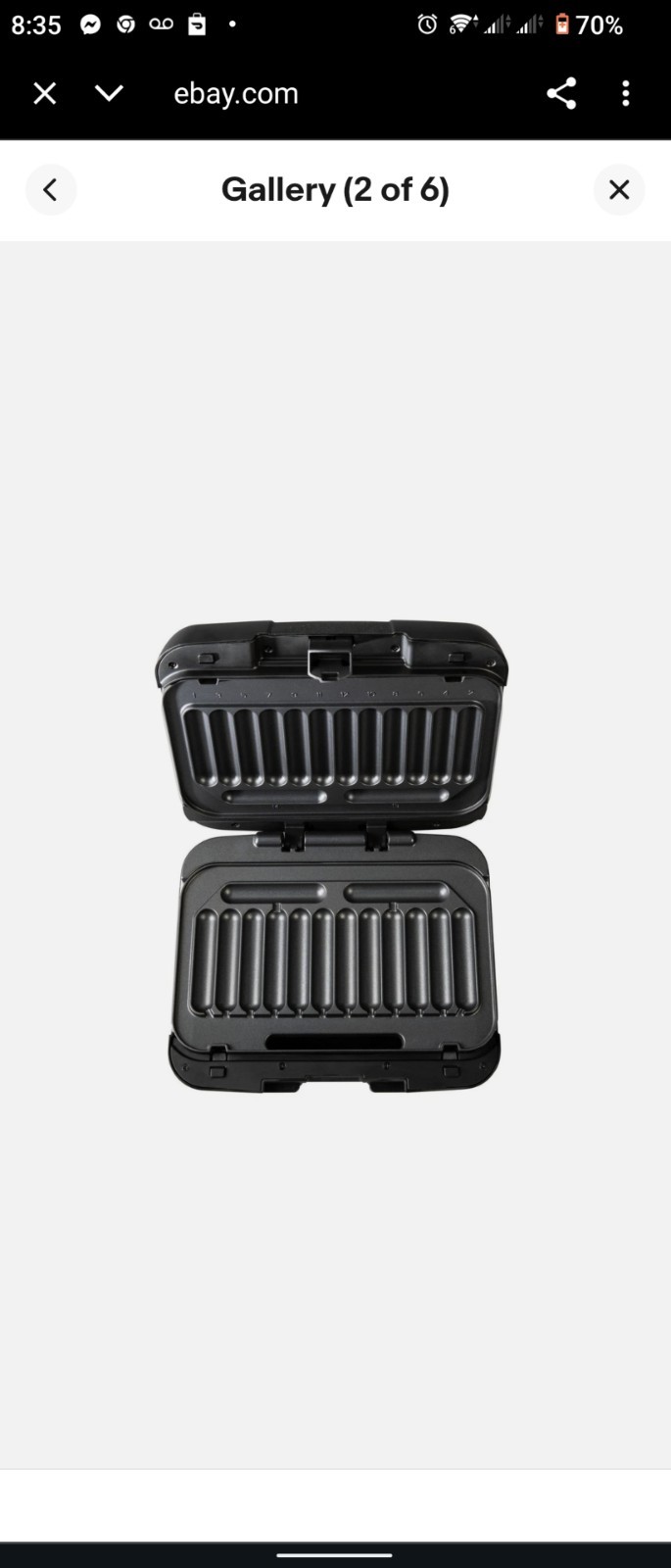 Johnsonville Sizzling Sausage Grill Plus BTG-500 3-in-1 Indoor Electric Grill
