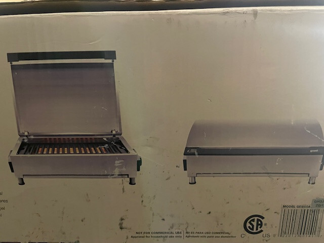 Grandhall Tabletop Electric Infrared Grill GEG10A