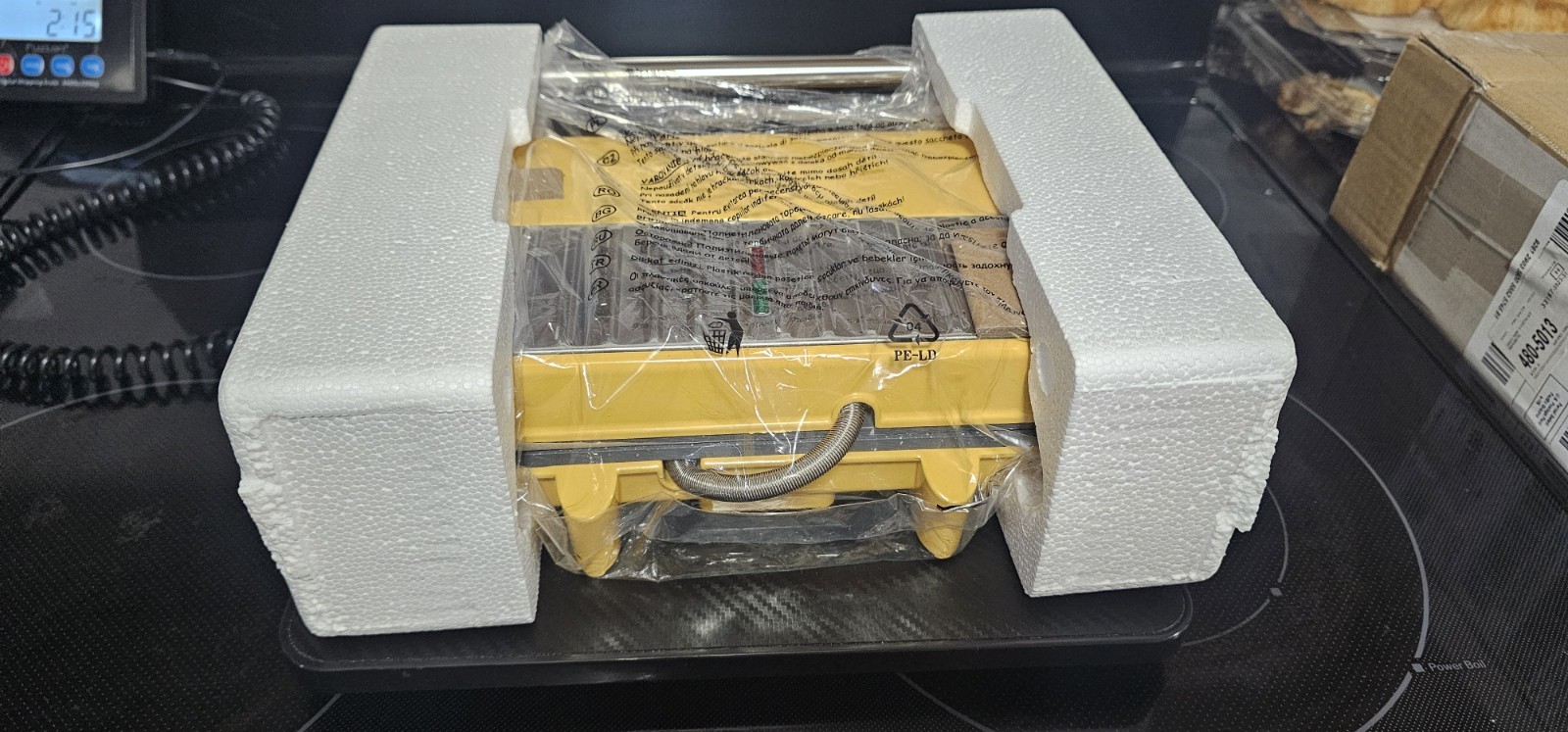 SUSTEAS Panini Press Grill – Sandwich Maker with Non-Stick Cooking Plate Yellow