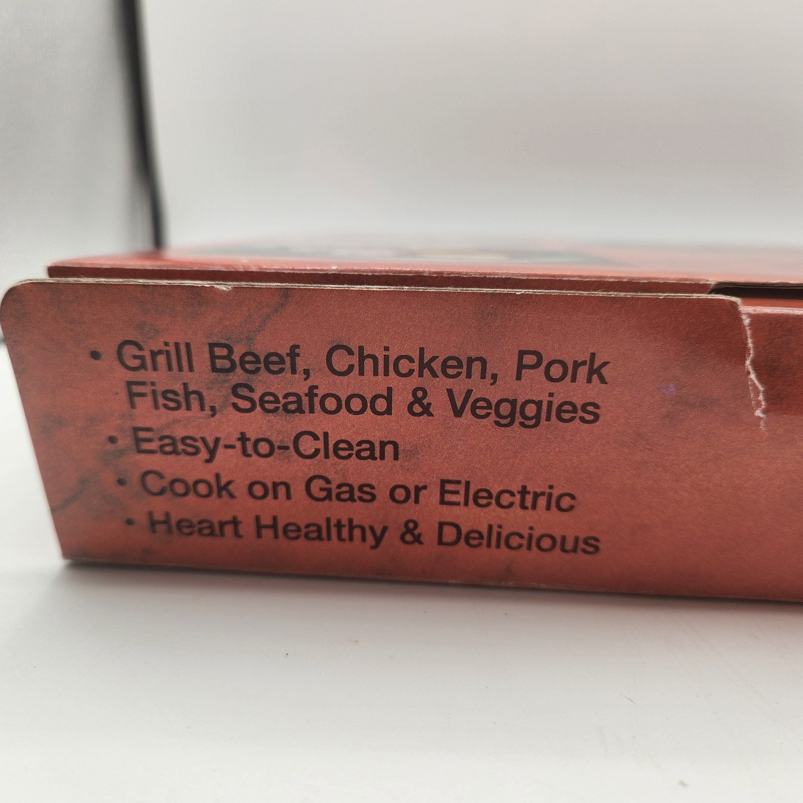 Grill It Professional Model Indoor Smokeless Stove Top Grill 1998 Open Box