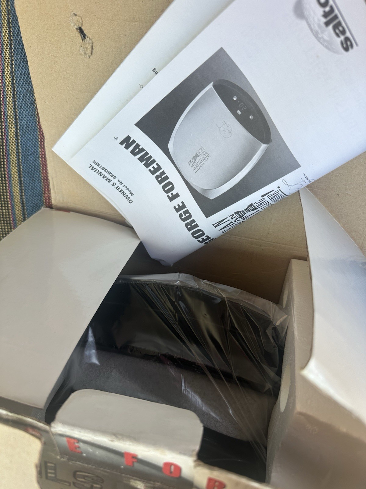 George Foreman GR26SBTMR Hot Metals Lean Mean Grilling Machine