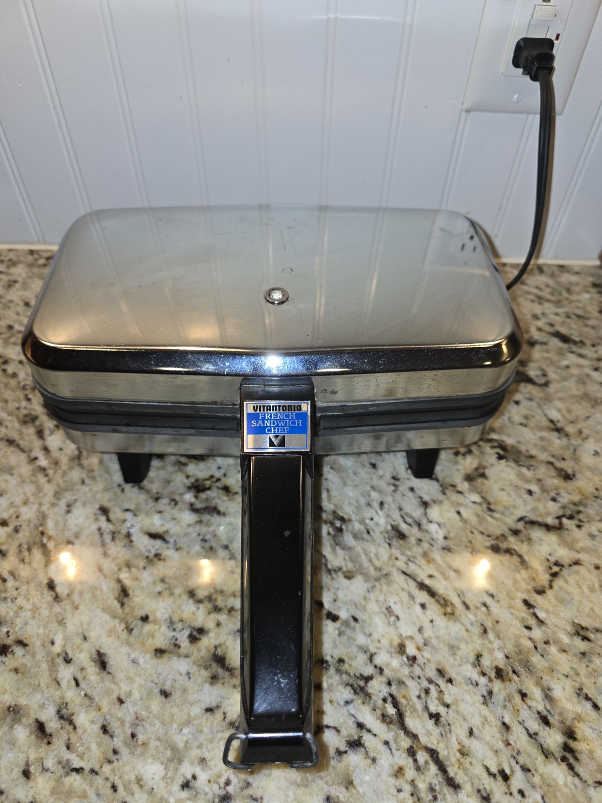 Vintage VITANTONIO 650-NS French Sandwich Chef Maker (80s) Great Used Condition