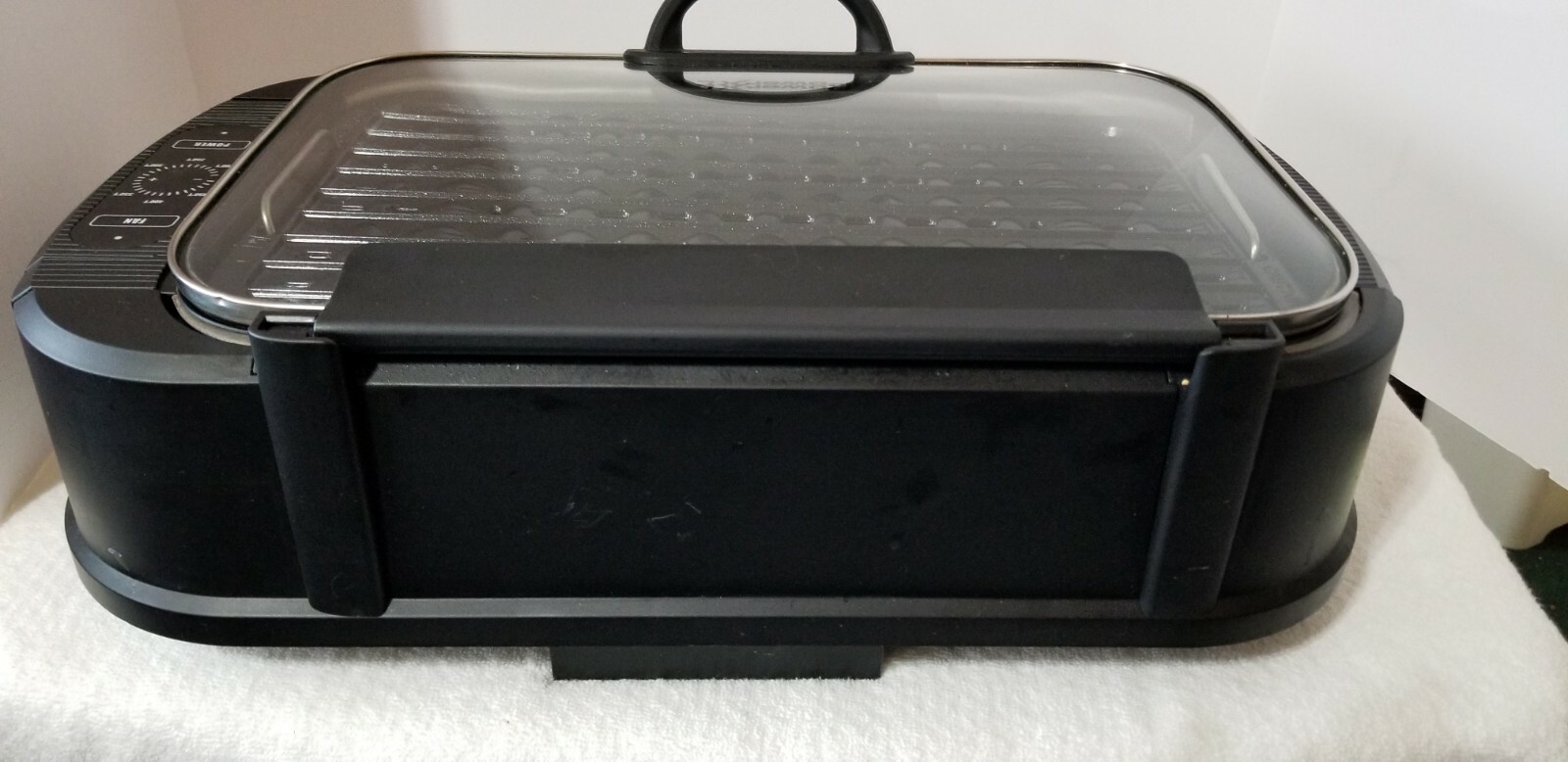 Power XL Smokeless Electric Indoor Grill/Griddle PG-1500FDR