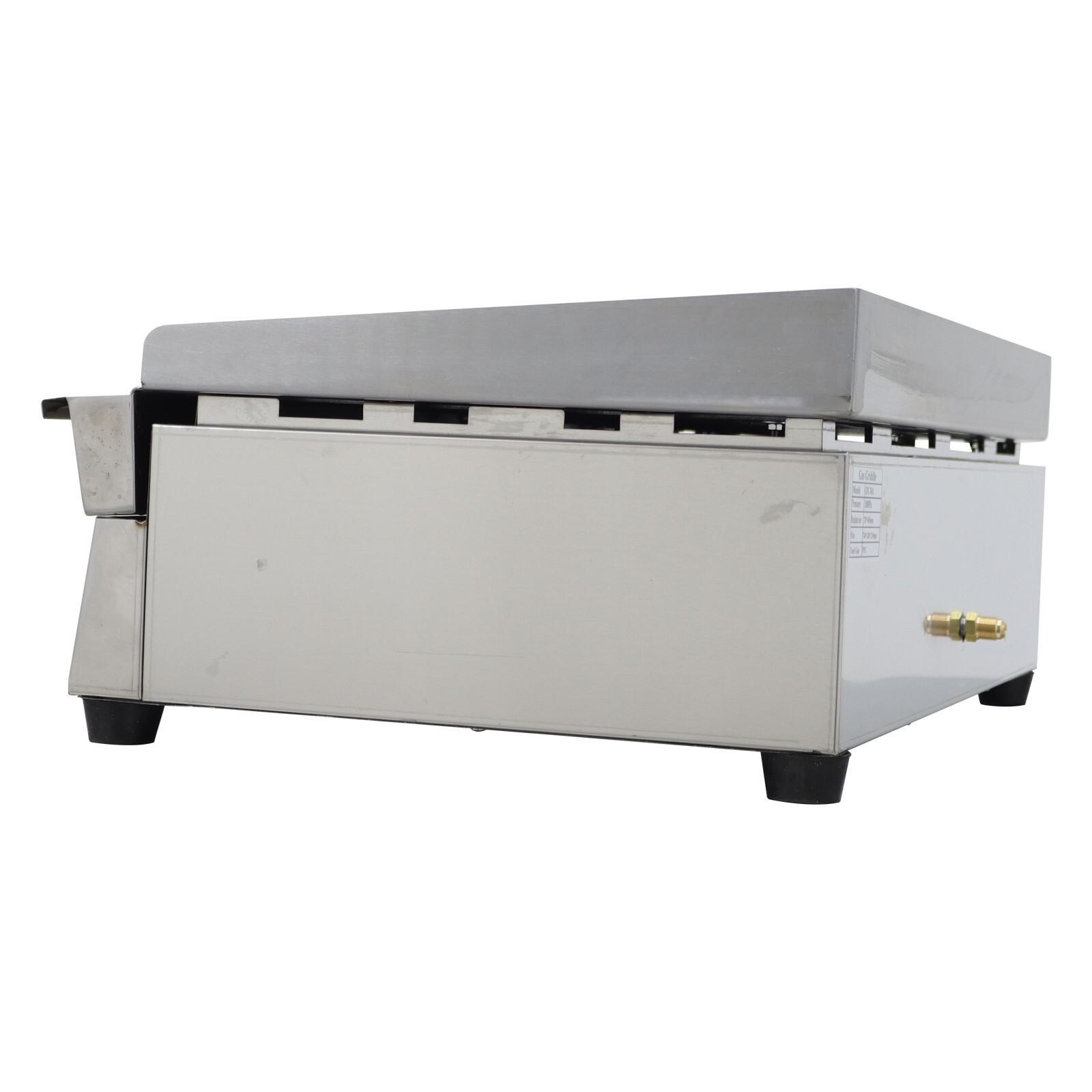 Stainless Steel Commercial Home Grill Griddle Camp Countertop Flat Cooking Gridd