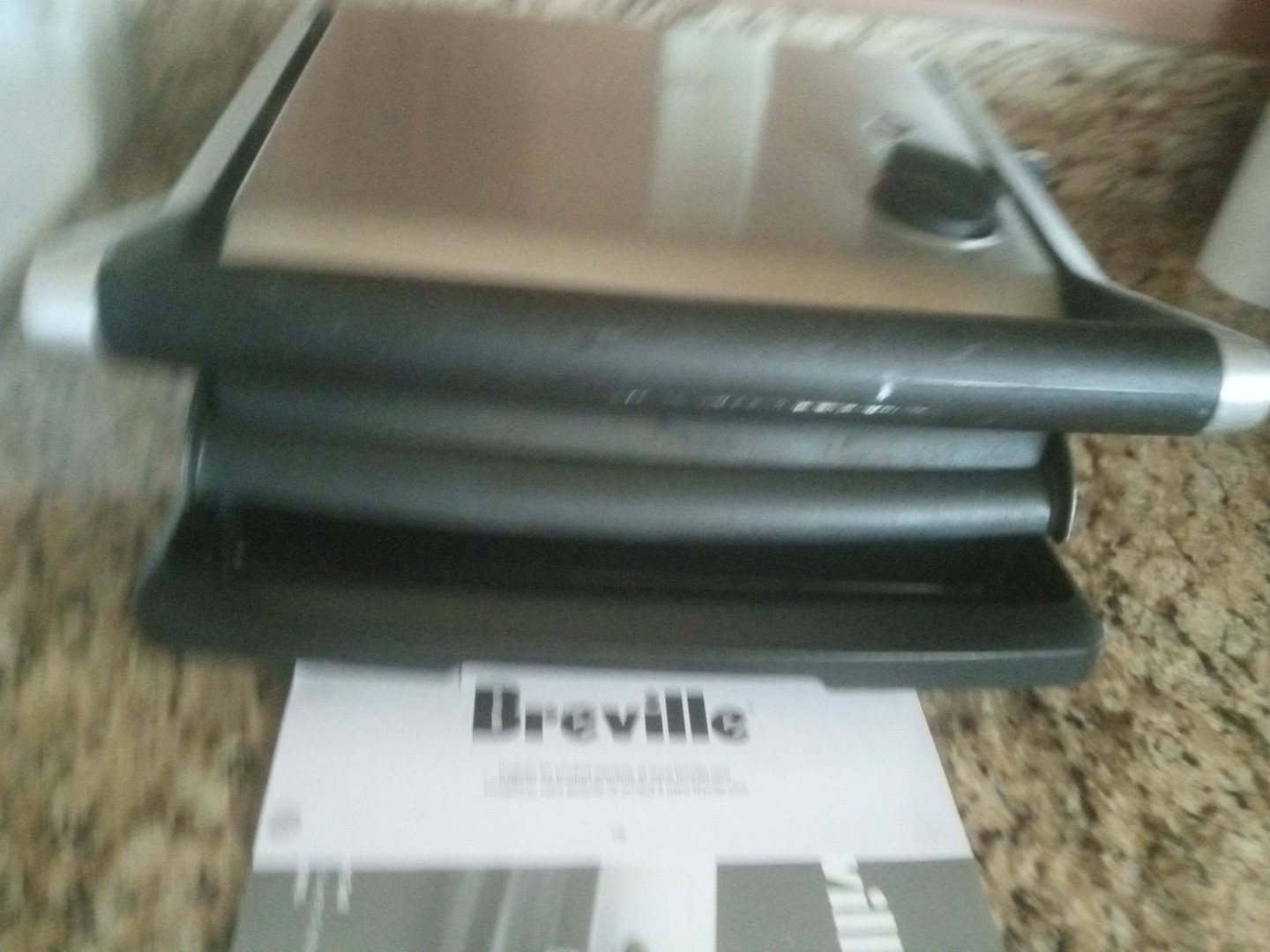 Breville Panini Sandwich Press & Grill Professional Grade Stainless Steel Tested