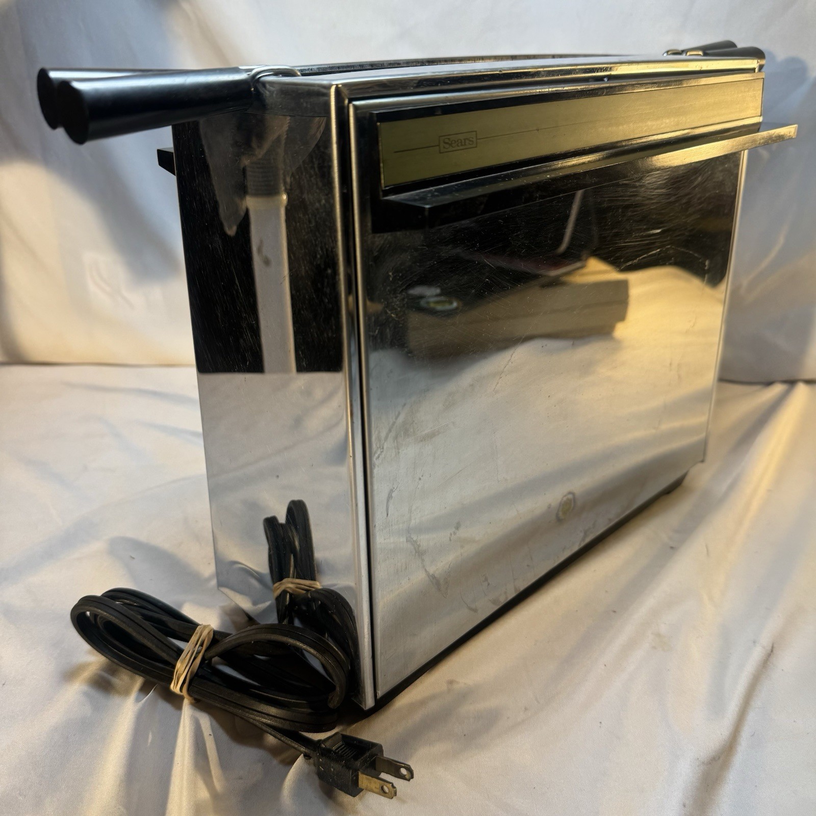 Sears Vertical Broiler 620 69160 Stainless Countertop Grill Vintage Electric