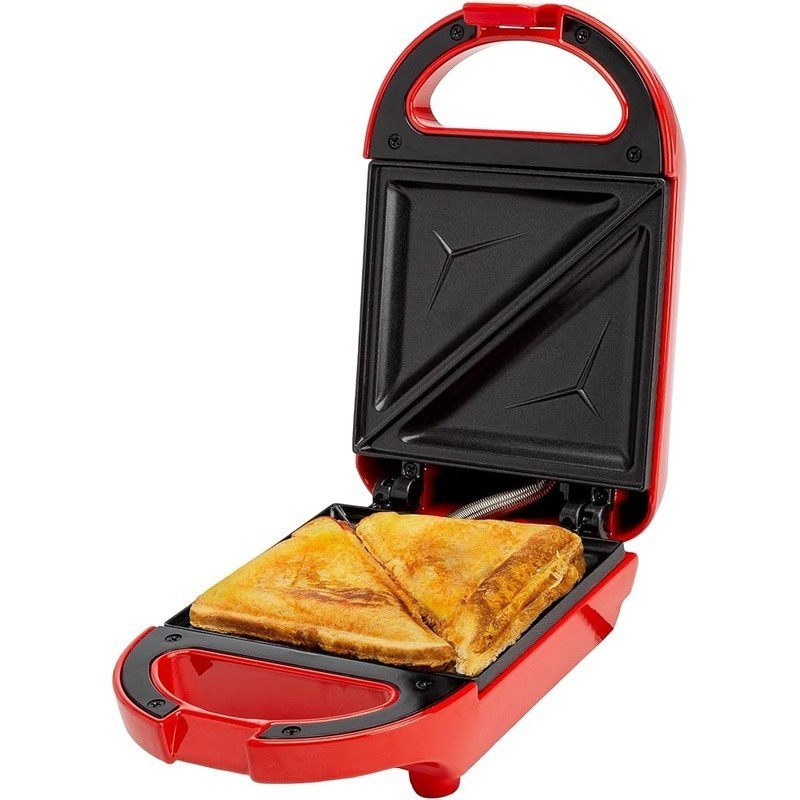 Mini Sandwich Maker Nonstick Dual Sided 600W Grilled Cheese Quesadilla Compact