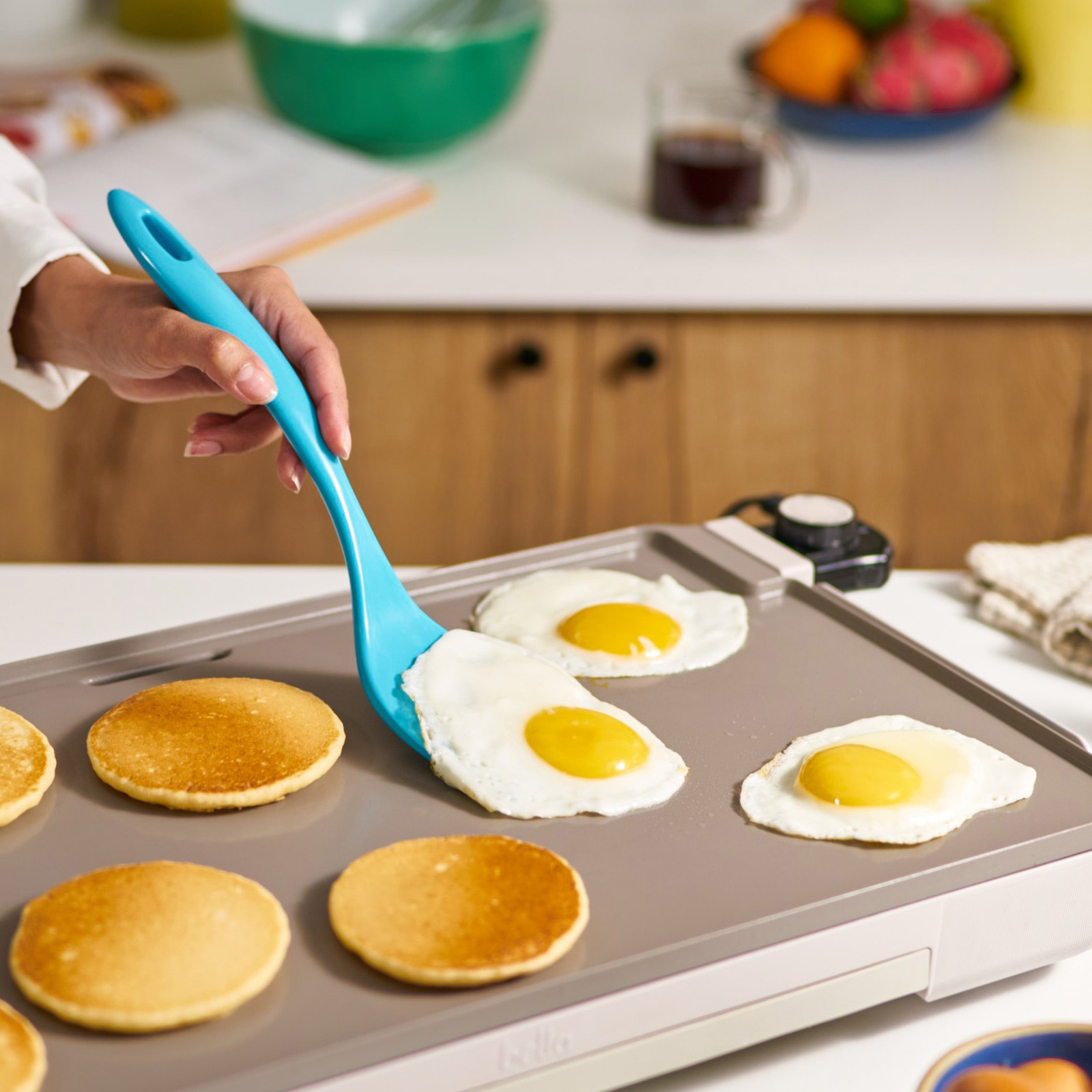 ELECTRIC GRIDDLE GRILL FLAT TABLE TOP PANCAKE 22 INCH LARGE PORTABLE INDOOR NEW