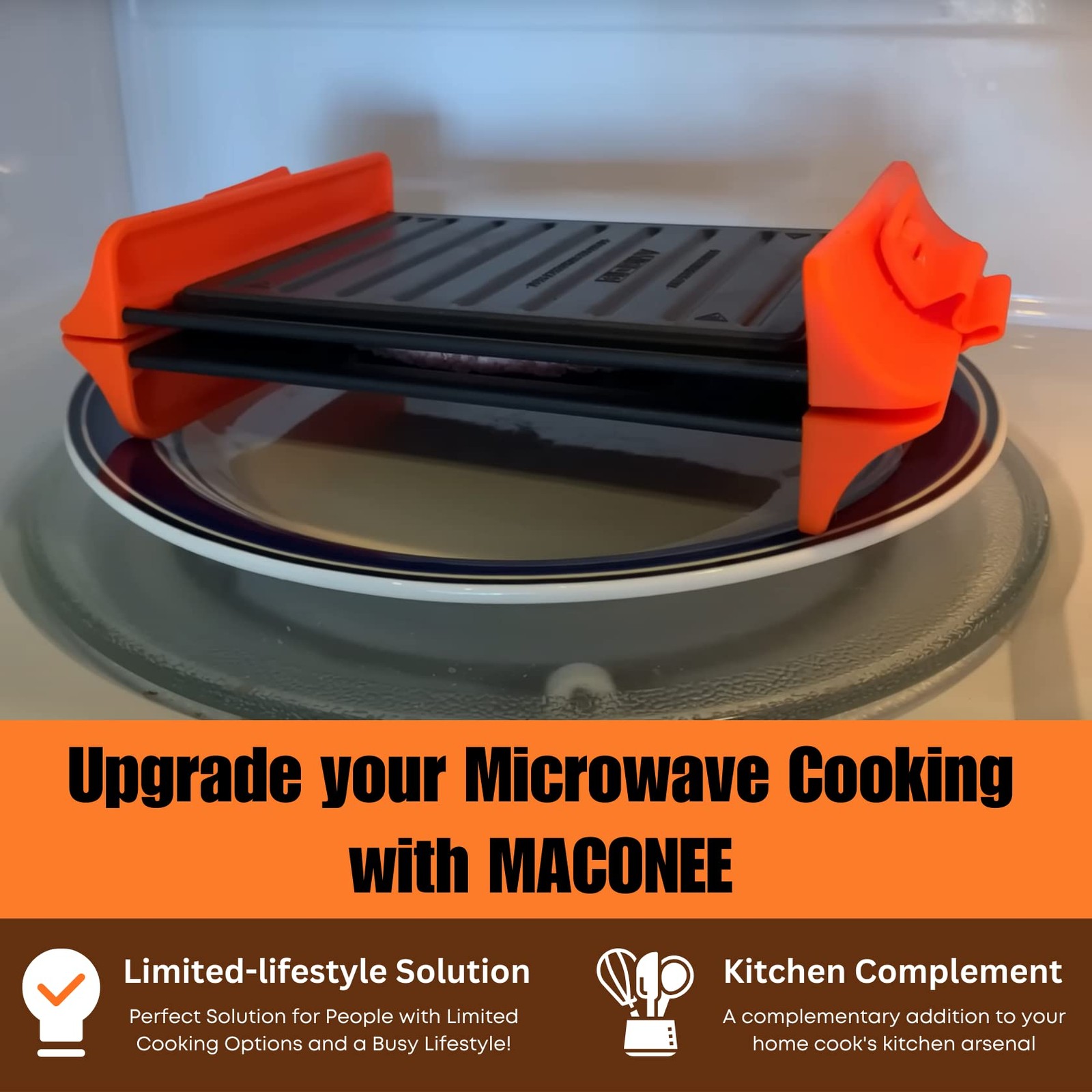 Microwave Sandwich maker | Microwave Grill Cheese Maker | Microwave Crisper T…