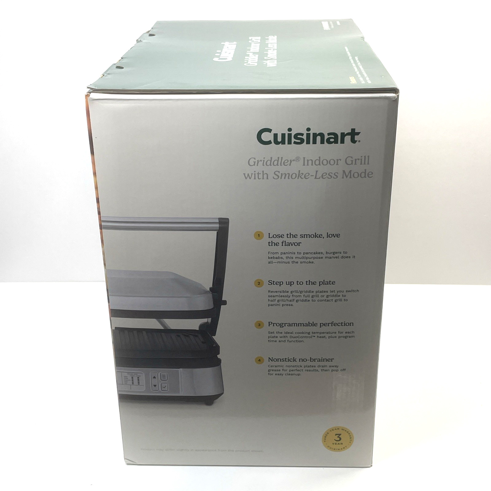 Cuisinart Griddler 5 in 1 Grill Contact Grill Griddle Panini Press and More