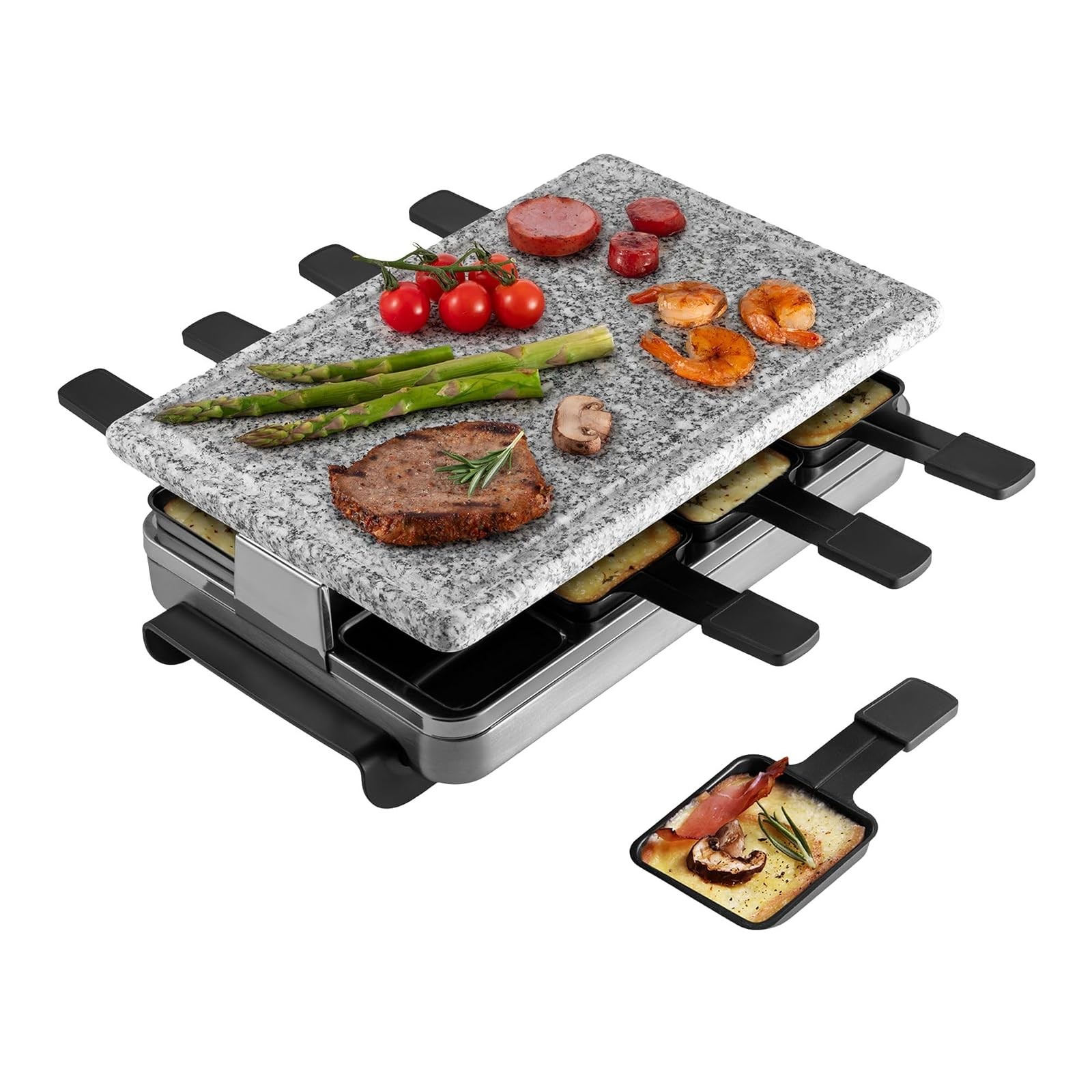 8 Person Swissmar Raclette Grill