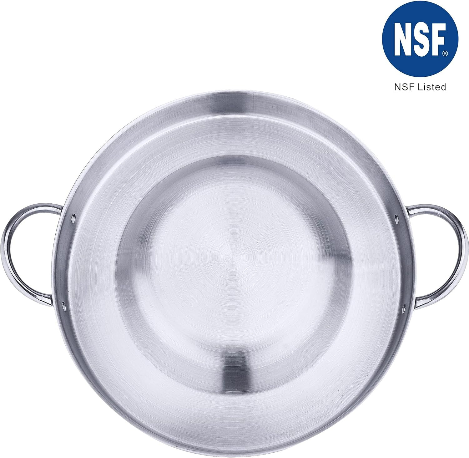 ARC, CM54 NSF Approval 21.25″ Heavy Duty Stainless Steel Convex Comal Cazo Gridd