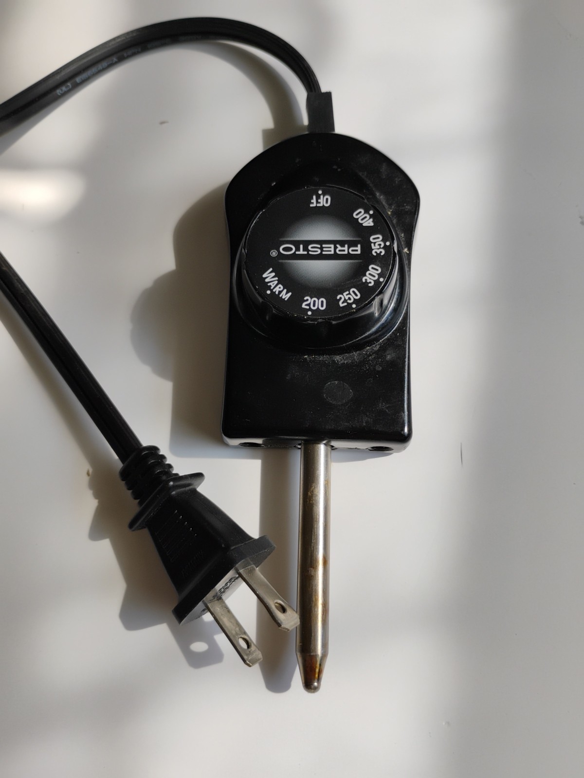 Presto 0690005 Black 12.5 AMP 1500 Watt 120V Temperature Power Control