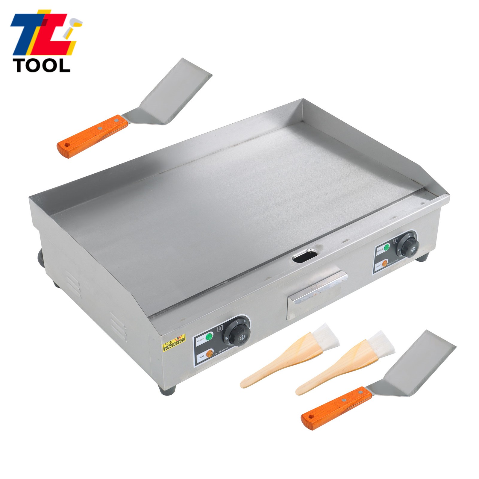 30″ Commercial Electric Countertop Griddle Flat Top Grill Hot Plate