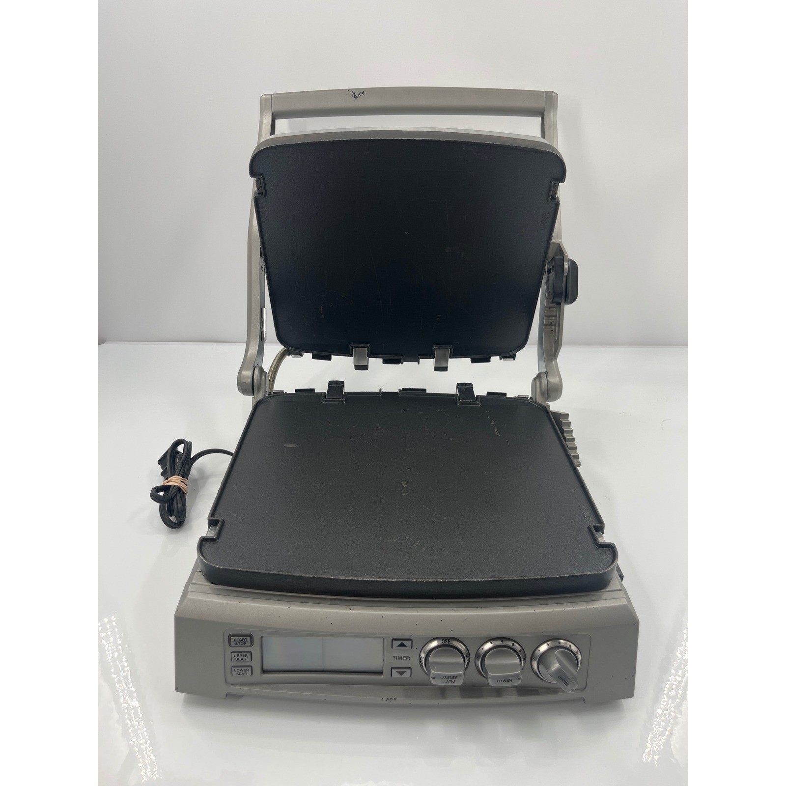 Cuisinart Griddler Deluxe GR-150 Stainless Steel 6in1 Grill Griddle Panini Press