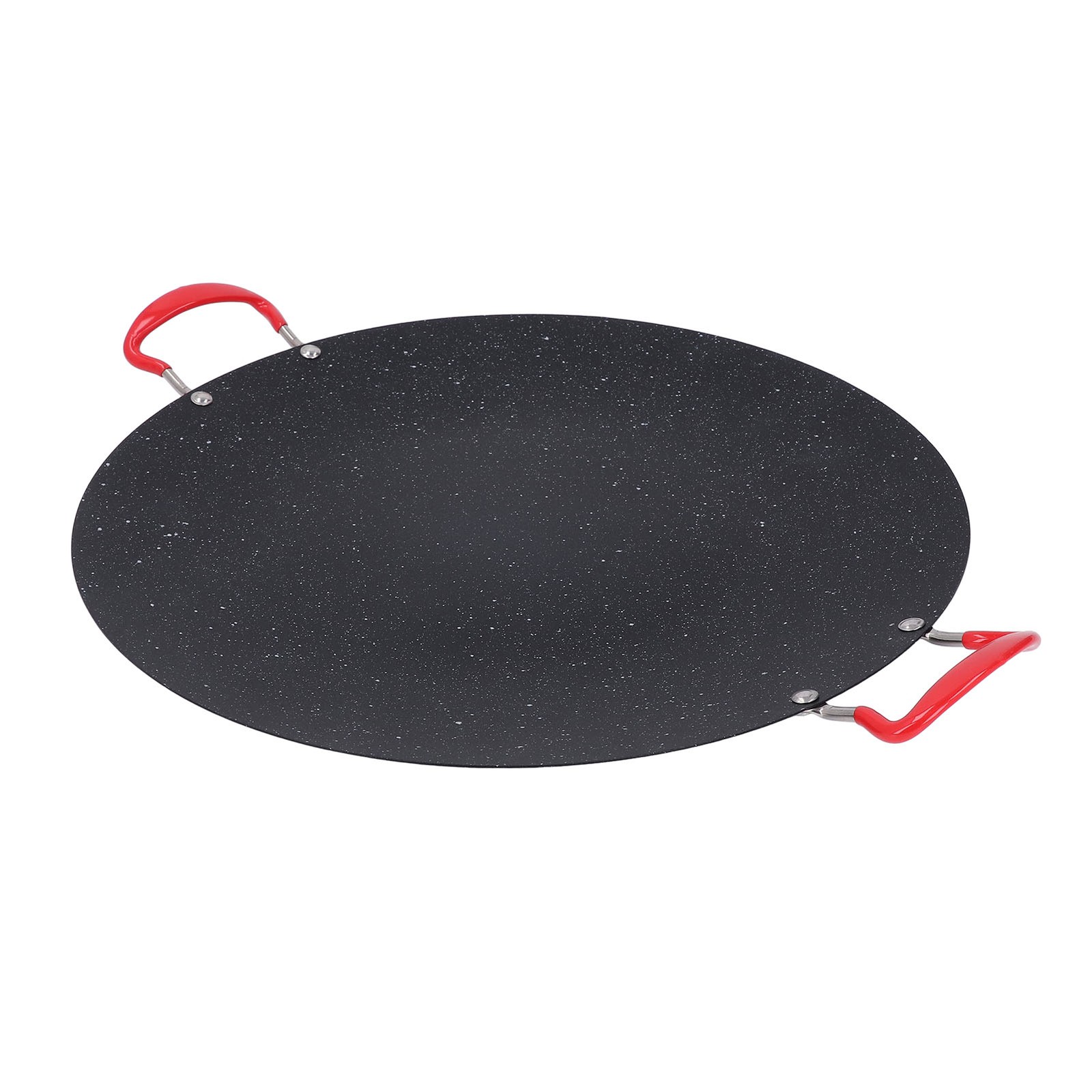 Portable BBQ Grill Flat Pan Lightweight Ideal For Outdoor Use Iron Recommended