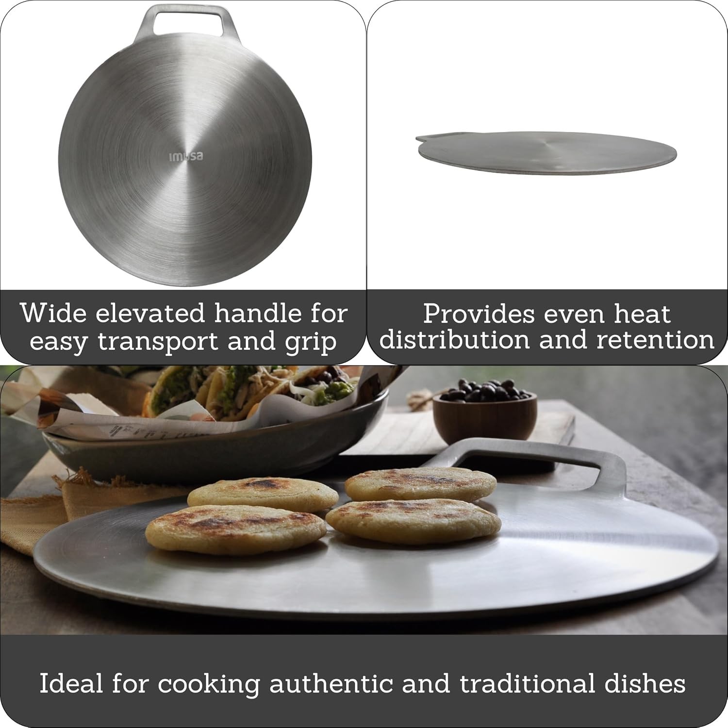 14in Aluminum Budare/Griddle 14 Inch