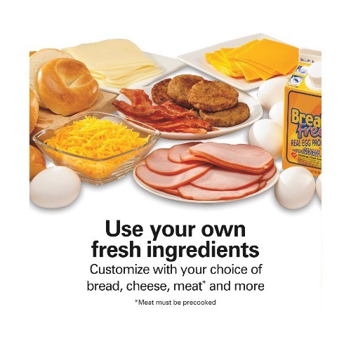 Hamilton Beach Sandwich Coral 25483: Nonstick Breakfast & Egg Maker
