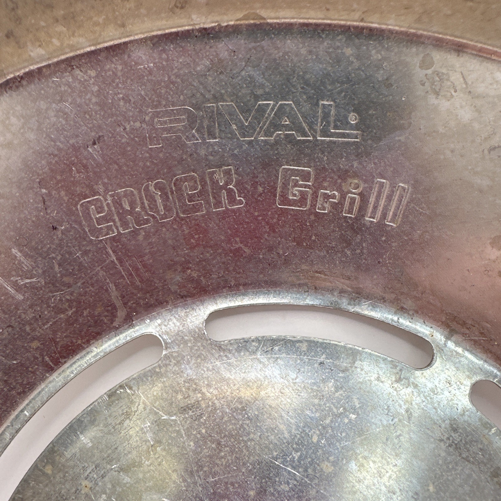 Rival Indoor Crock Grill Replacement Drip Pan Aluminum Part 5730 5740 5750 OEM
