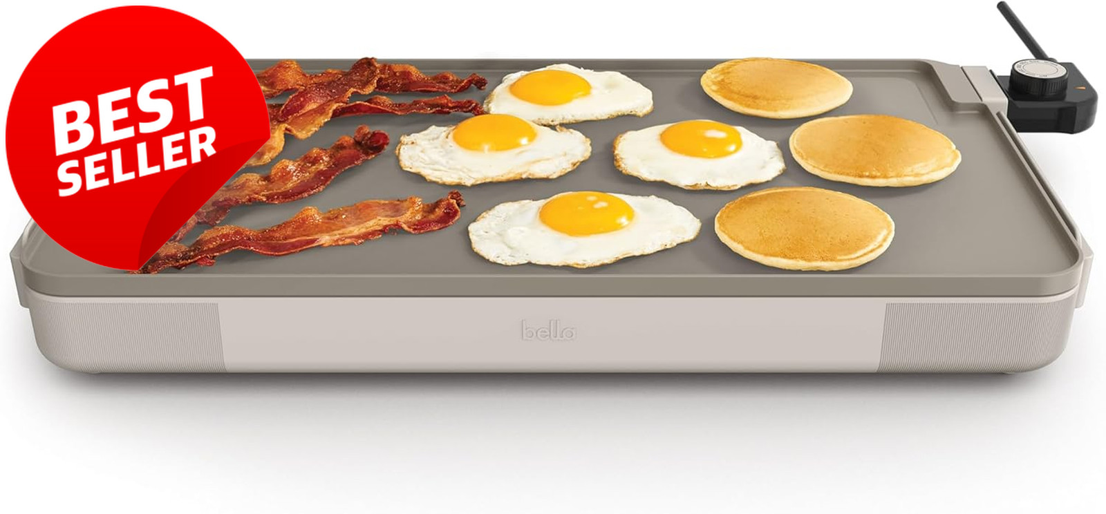 12×22 Electric Griddle Ceramic Nonstick Removable Probe 1500W Large Cooktop – US
