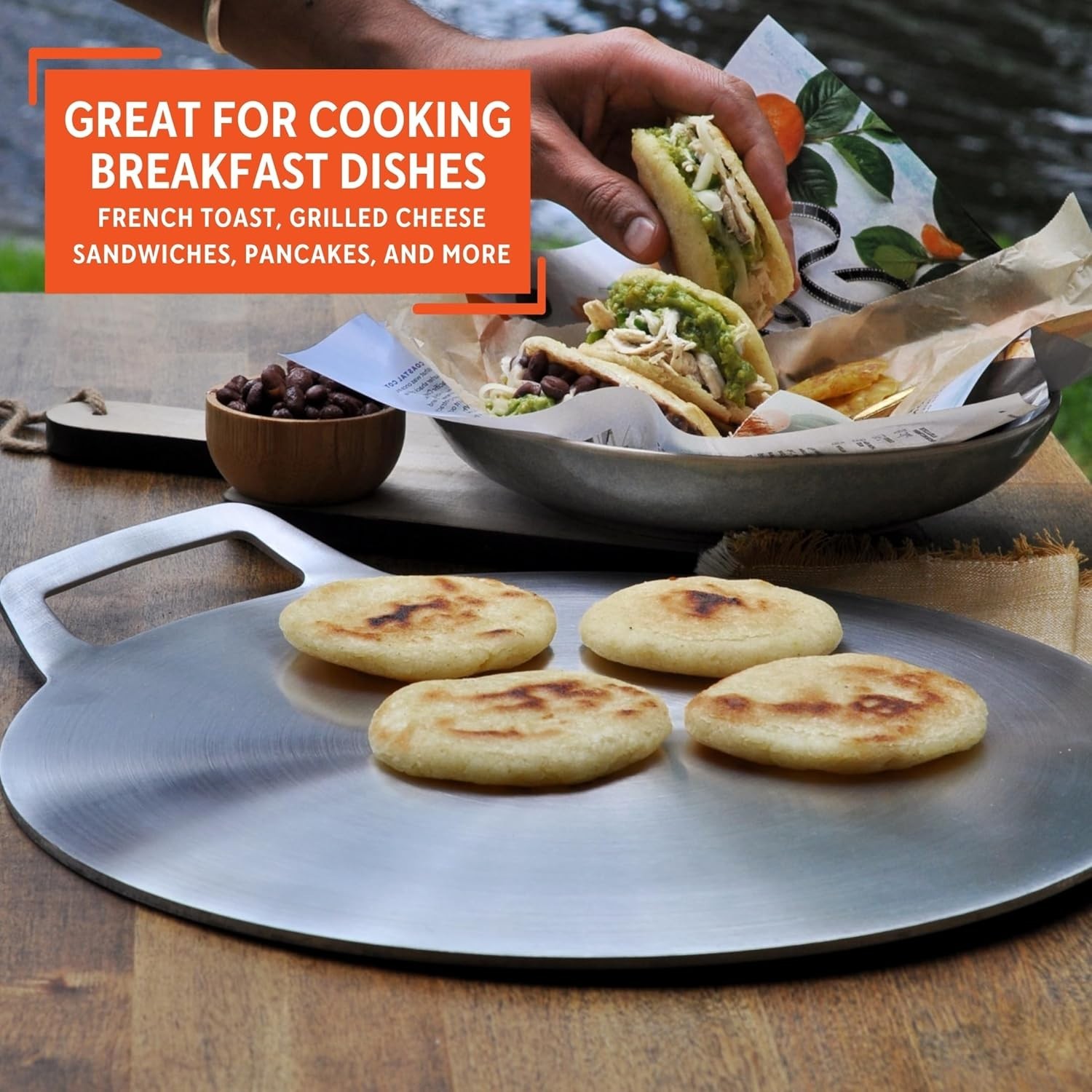 14in Aluminum Budare/Griddle 14 Inch