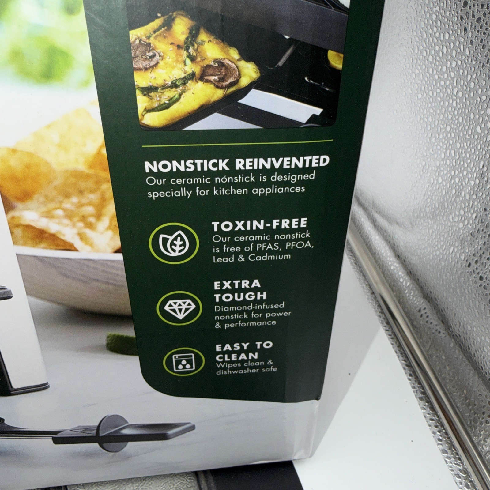 GreenPan Ultimate Gourmet Grill Reversible Griddle 8 Pans Nonstick Ceramic Elect