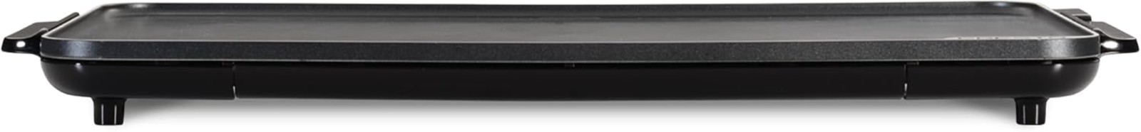 Low Profile 22 Inch Griddle Black Ceramic Nonstick PFAS Free Cooking Surface