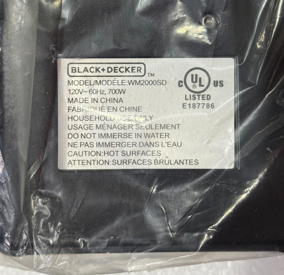 Black and Decker Morning Meal Station WM2000SD ✅❤️️✅❤️️ BRAND NEW!!!!!