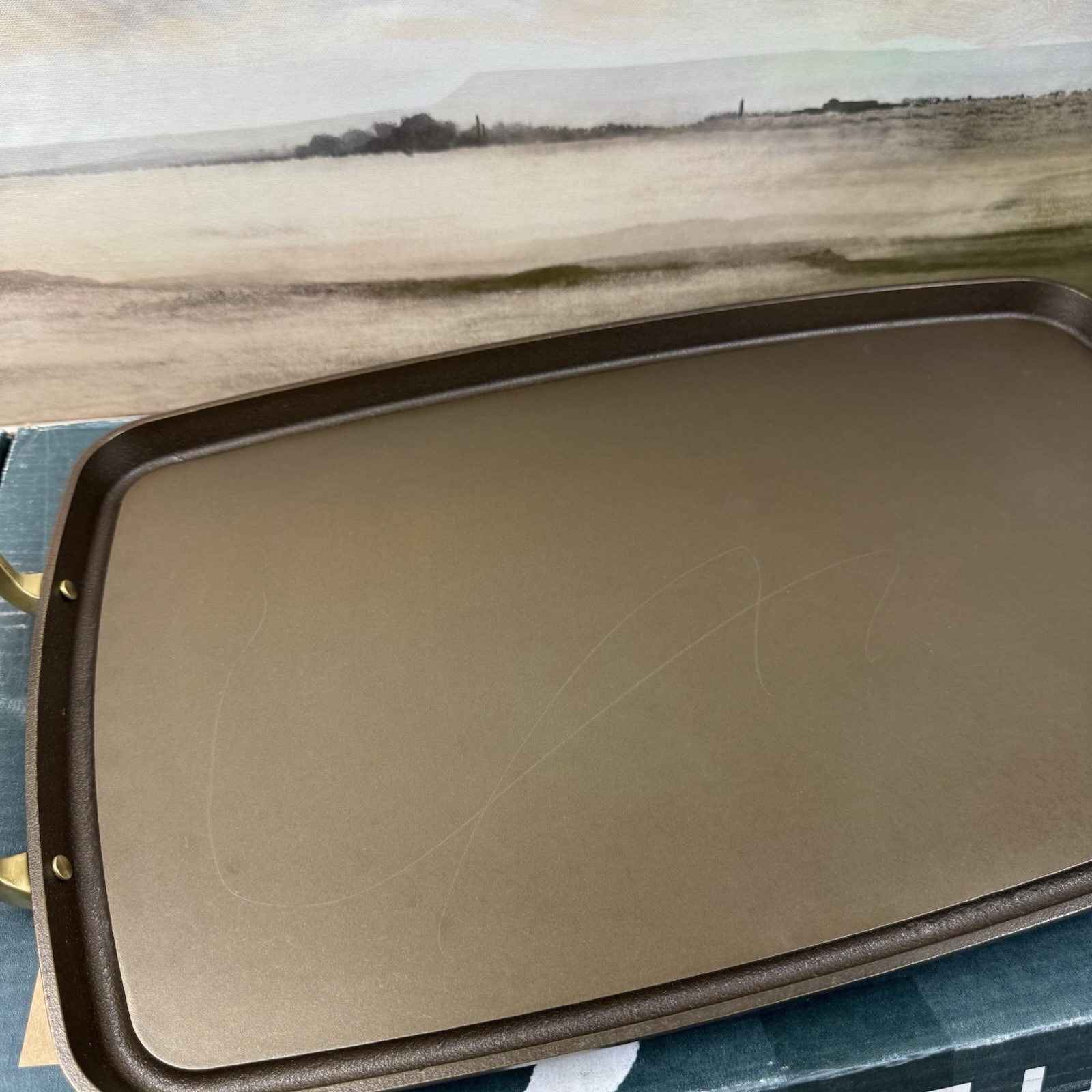 Williams Sonoma Smithey Seasoned Cast Iron Double Burner Griddle Scuffed Read