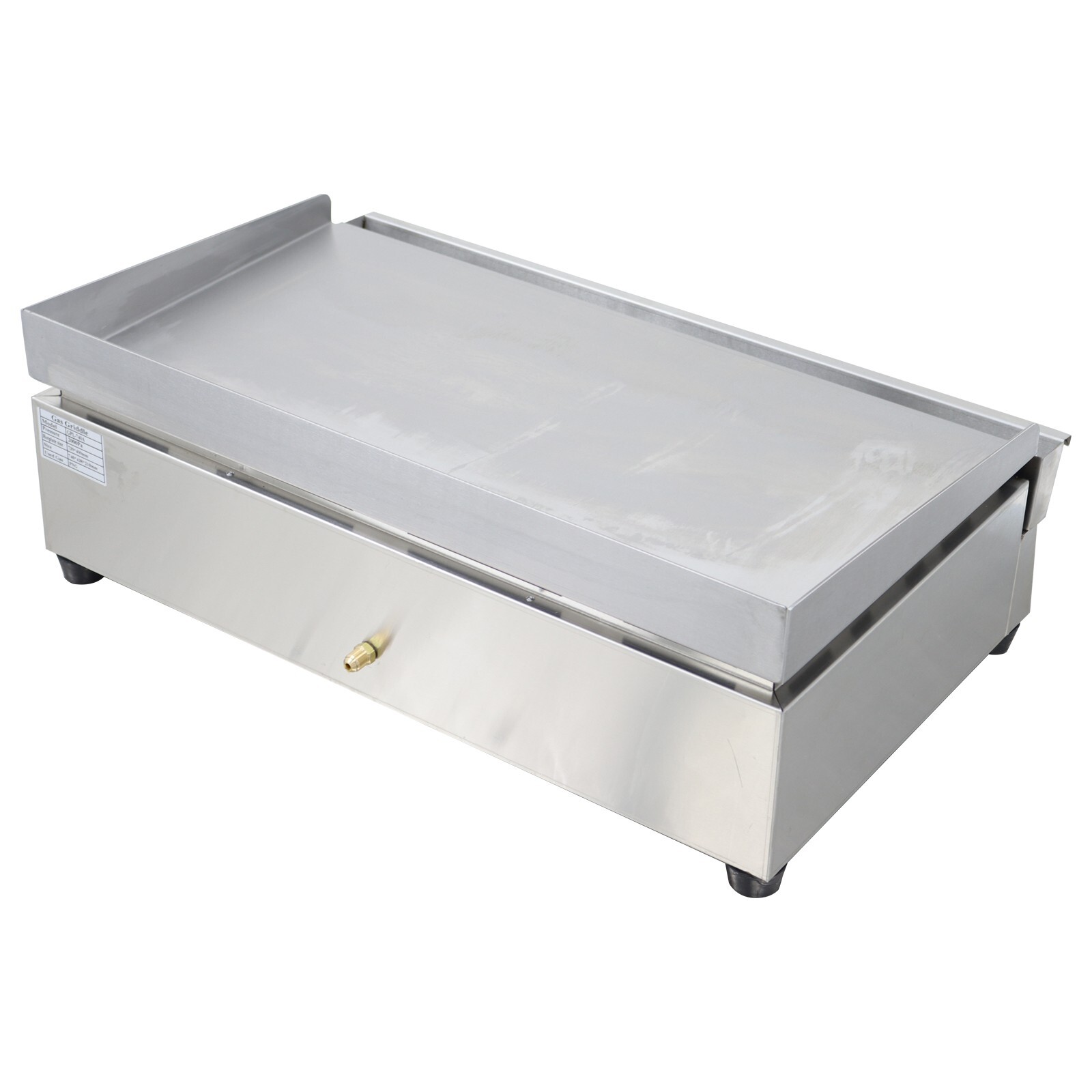Stainless Steel Commercial Home Grill Griddle Camp Countertop Flat Cooking Gridd