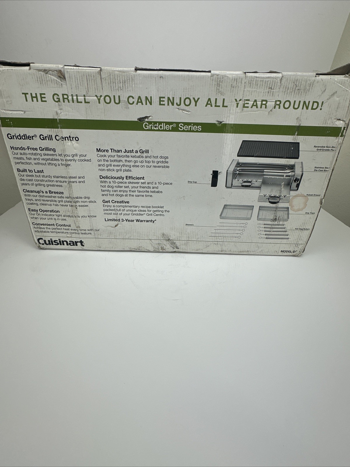 Cuisinart GC-17 Griddler Series Grill Centro 10 Piece Screwer Set