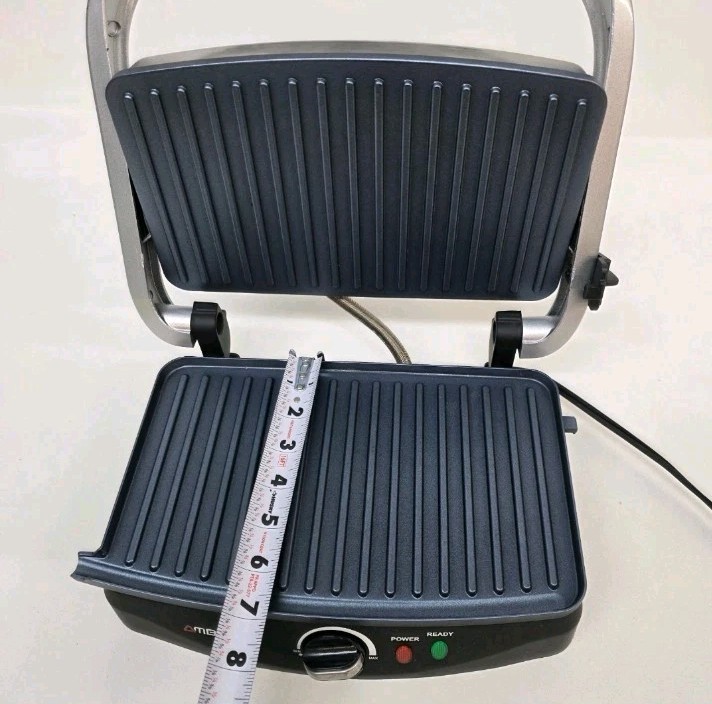 Ambiano Panini Press Grill Nonstick Electric Sandwich Maker Non Stick Plate New