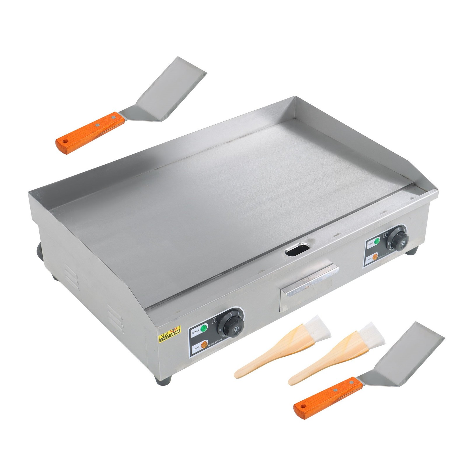 30″ Countertop Griddle Commercial Electric Griddle Flat Top Grill 122 – 572 °F