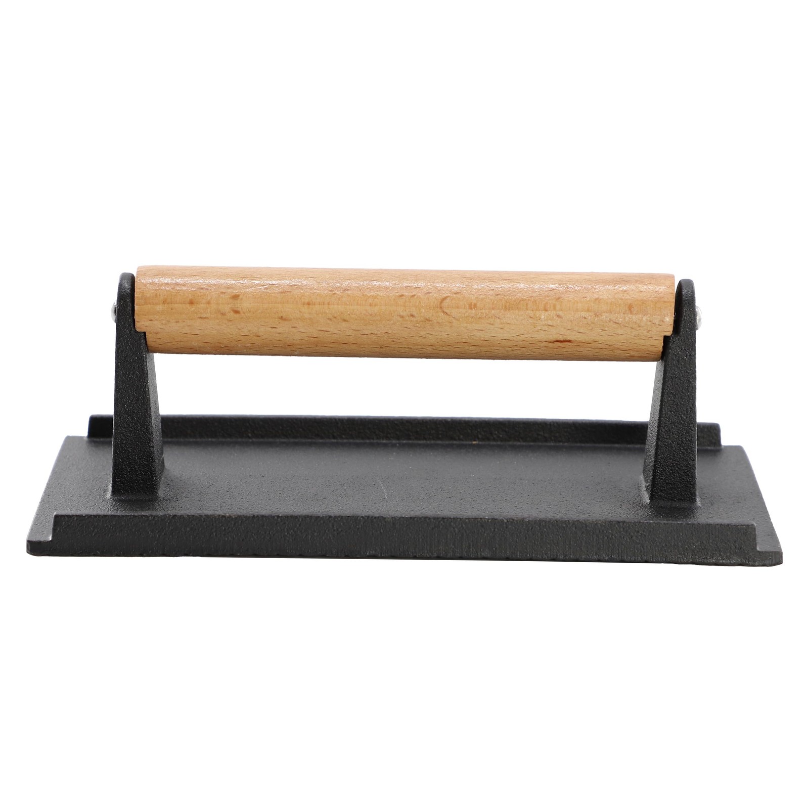 MegaChef 8 x 4 Inch Rectangle Heavy Duty Cast Iron Grill Press