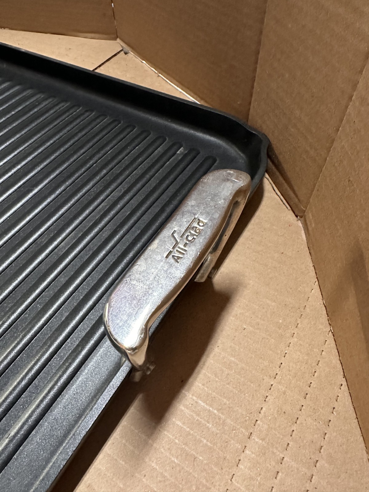 ALL-CLAD 13×20 Non-Stick Double Burner Griddle DS07 – EXCELLENT – FREE SHIPPING!