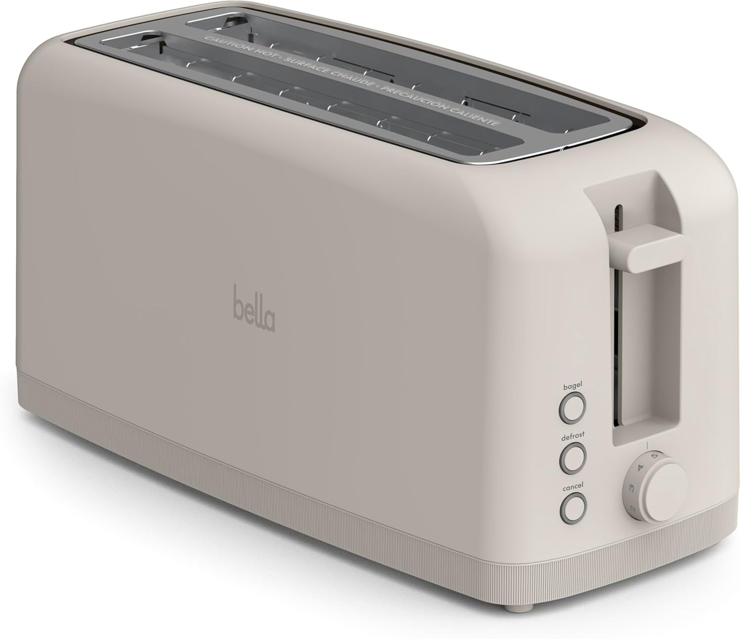 Bella 4 Slice Toaster 4 Slice, Oatmilk