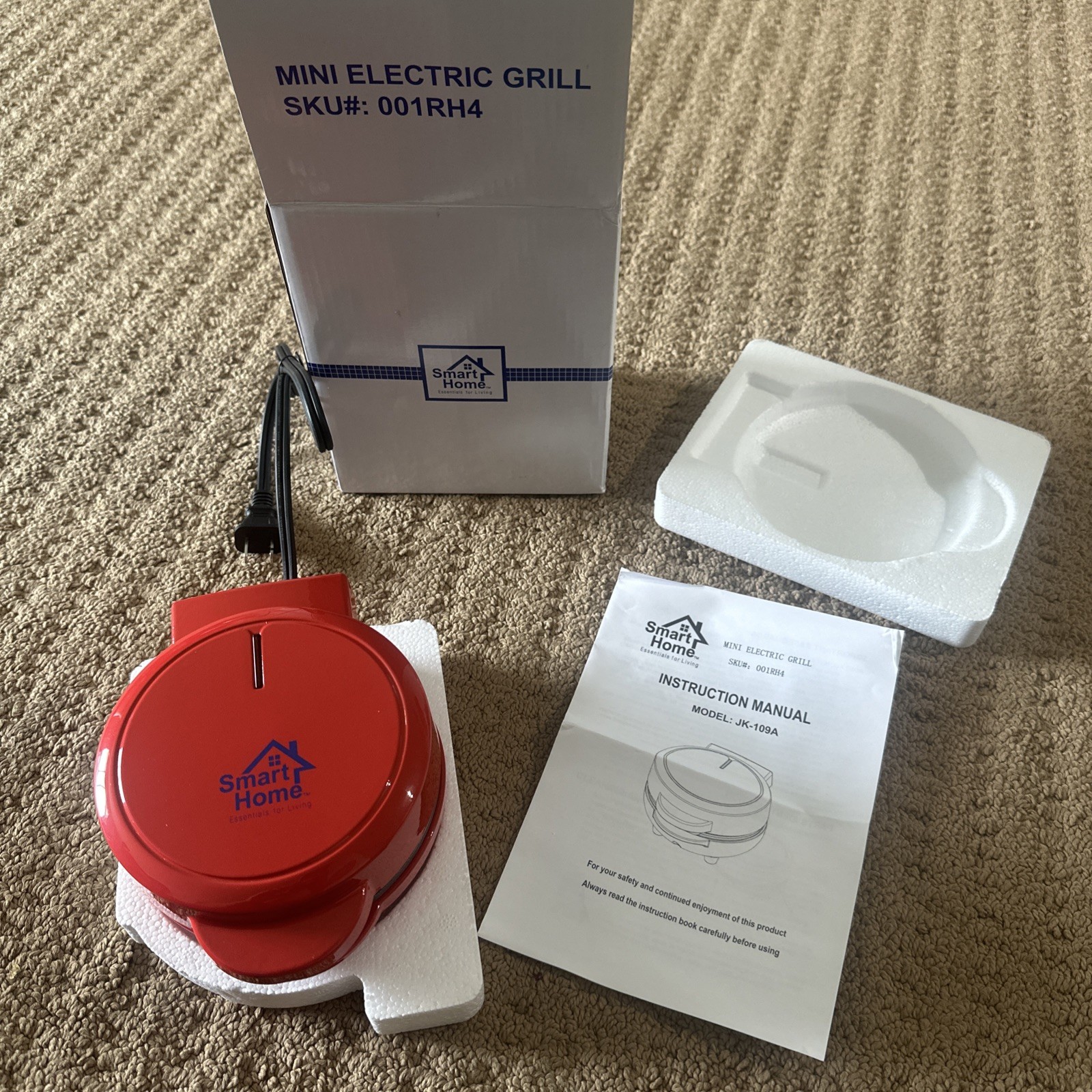 Smart Home Mini Grill Electric