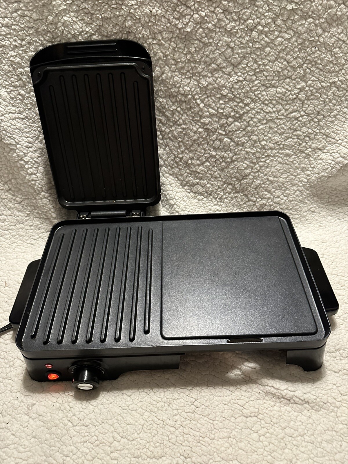 Nutrichef 2-In-1 Panini Press Grill Gourmet Sandwich Maker & Griddle, Nonstick