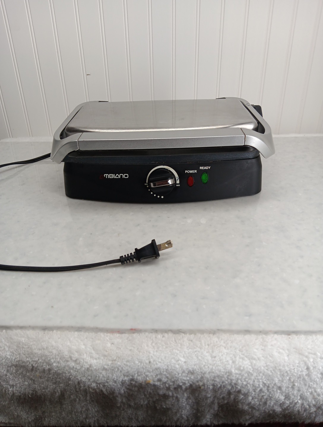 Ambiano Panini Press Grill – Nonstick Electric Sandwich Maker – Tested Works