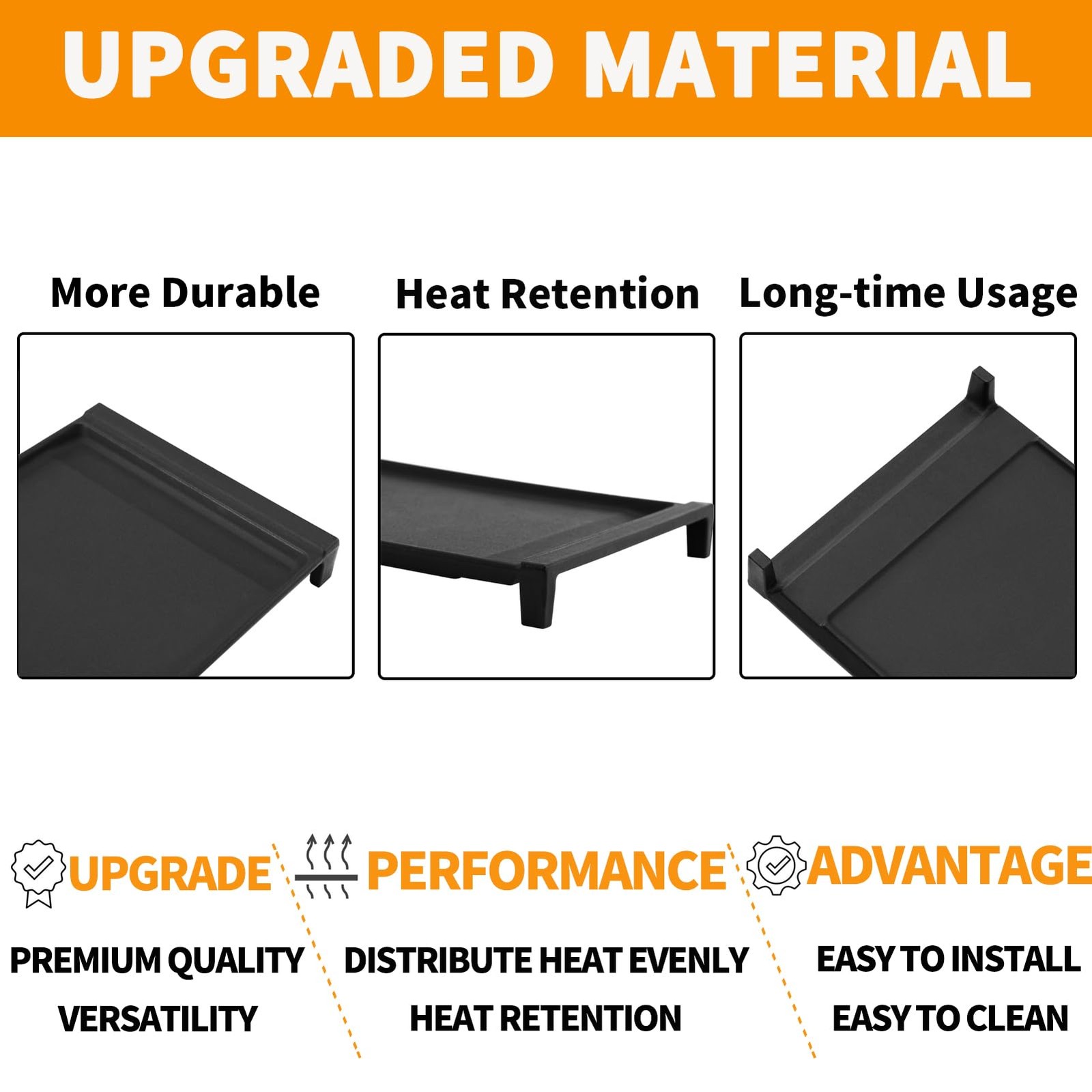 Atgestore Upgraded Wb31X24738 Griddle Replacement Parts For Ge Gas Stove Parts