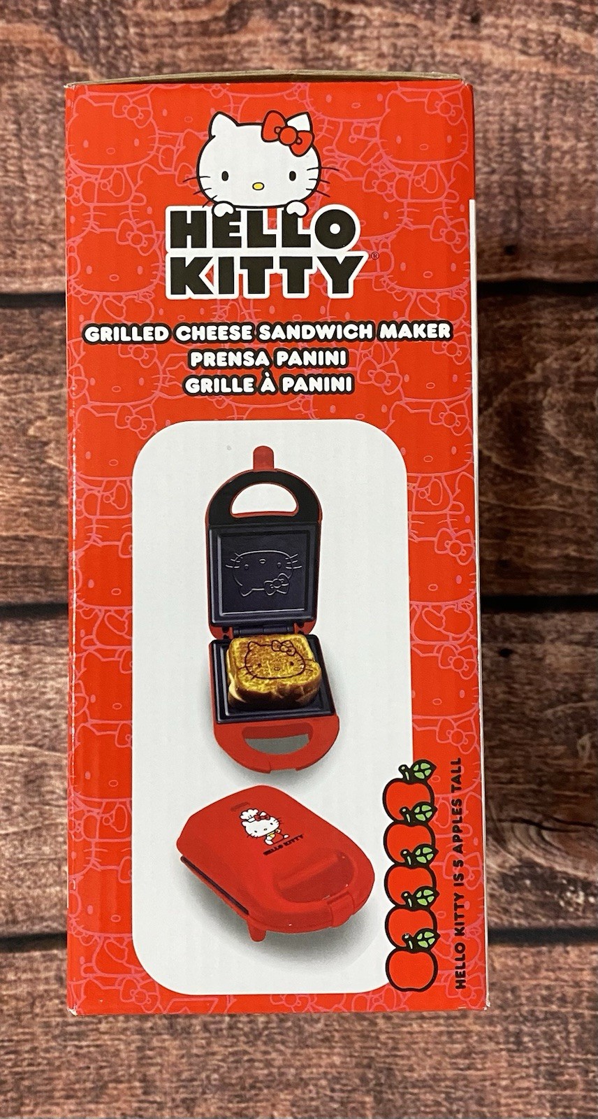 Hello Kitty Grilled Cheese Maker Non-Stick Sandwich Press Uncanny Brands New