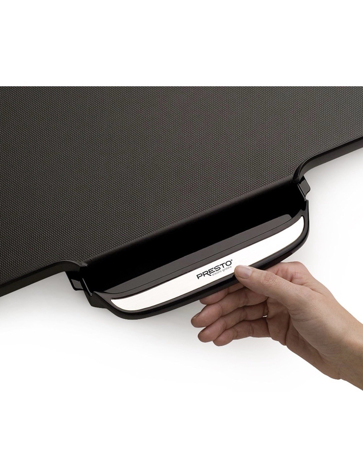 Presto Electric Griddle 22-Inch Nonstick Flat Grill Cool Touch Handles Adjustabl
