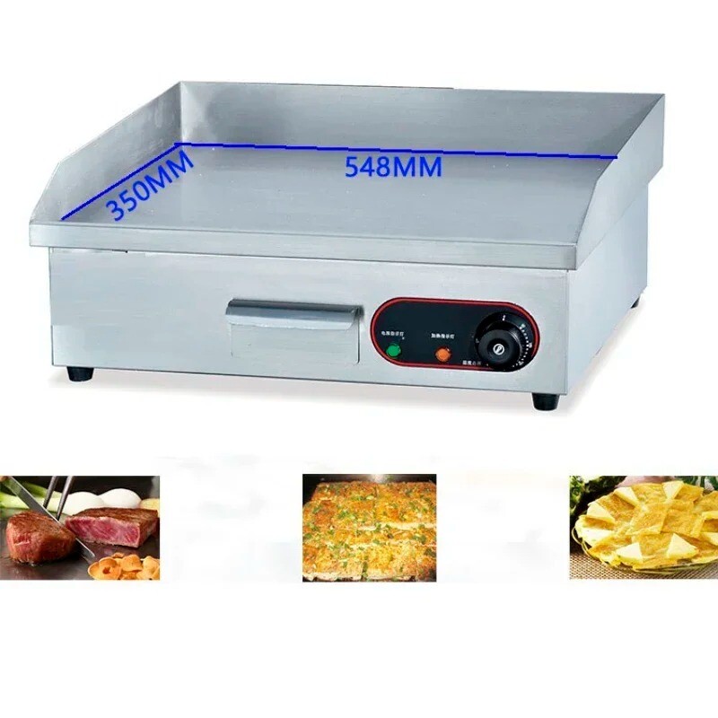 Manual Teppanyaki Steak Grill Electric Grill EG-818 Electric Flat Fryer