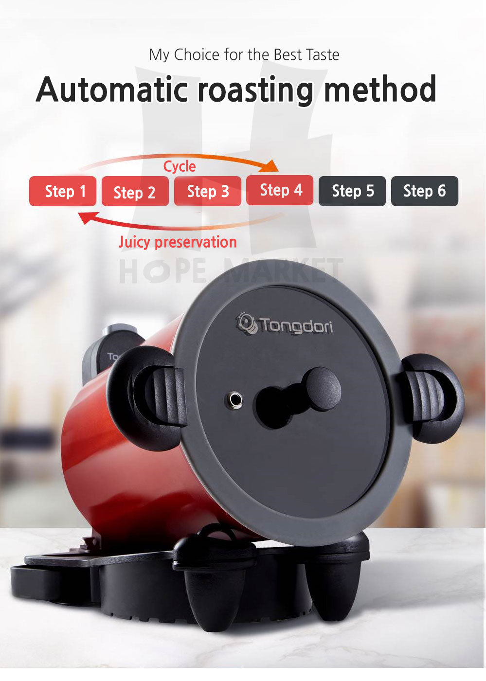 Homeace Tongdori Oven HT-2000 – Roaster Indoor BBQ Grill Pan for Gas Stove