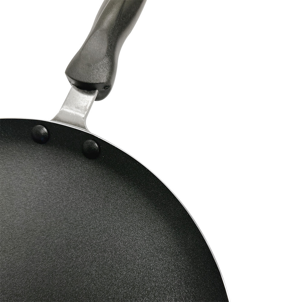 Single Round Griddle Frying Pan Cookware Non-Stick Coating Griddle Pan