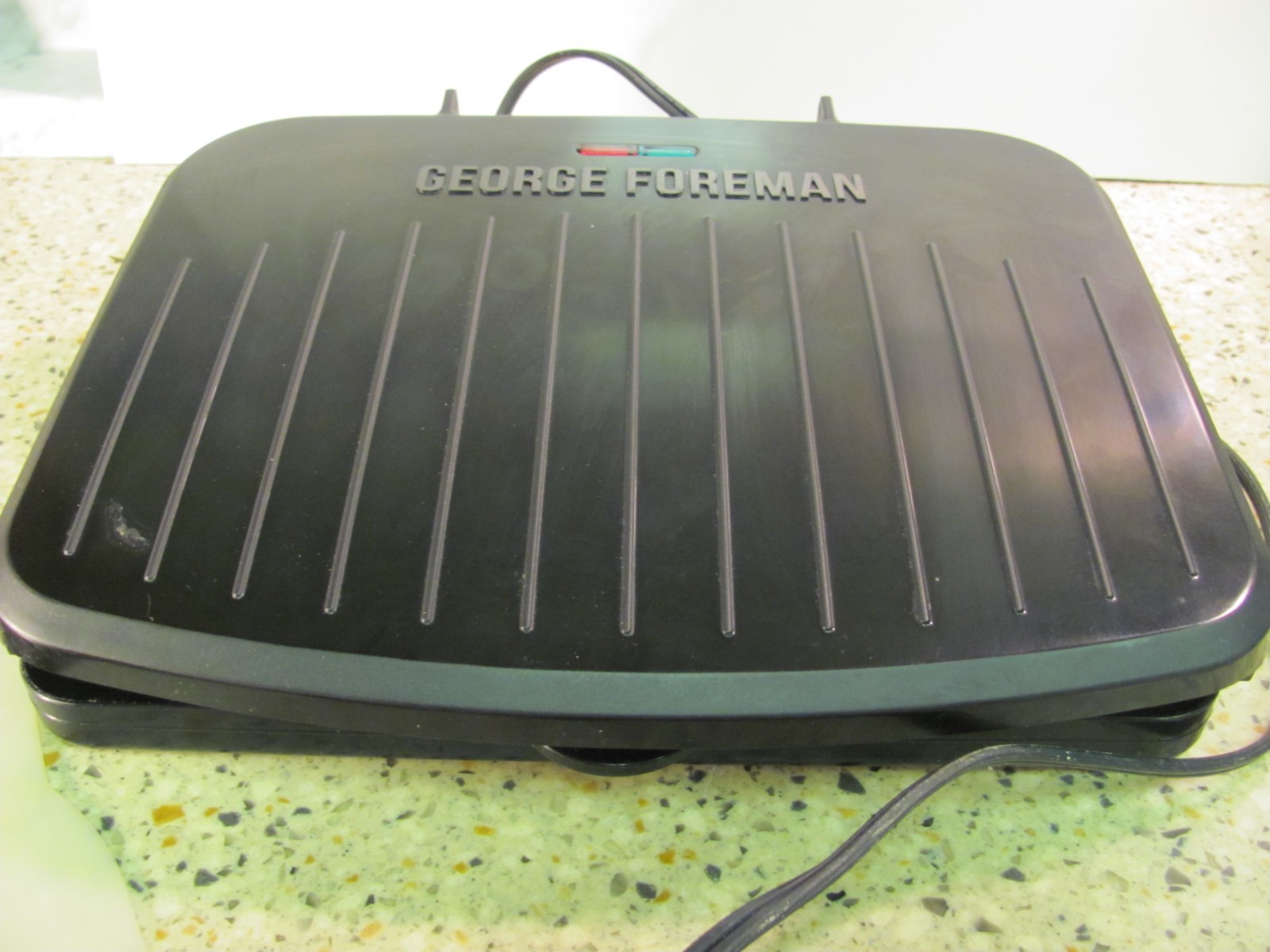 George Foreman Family Grill & Panini Press, Nonstick Ceramic, Indoor Outdoor